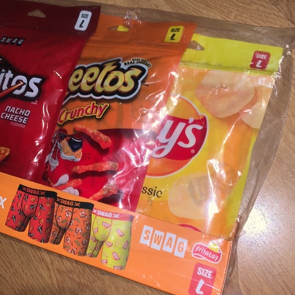 SWAG Underwear & Socks Nwt Swag Boxer Briefs 3 Pack Cheetos Doritos